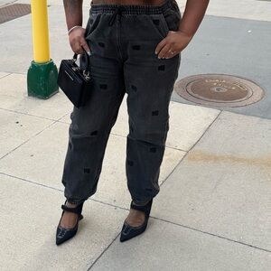 Stylish Alexander Wang Black Women's Jeans